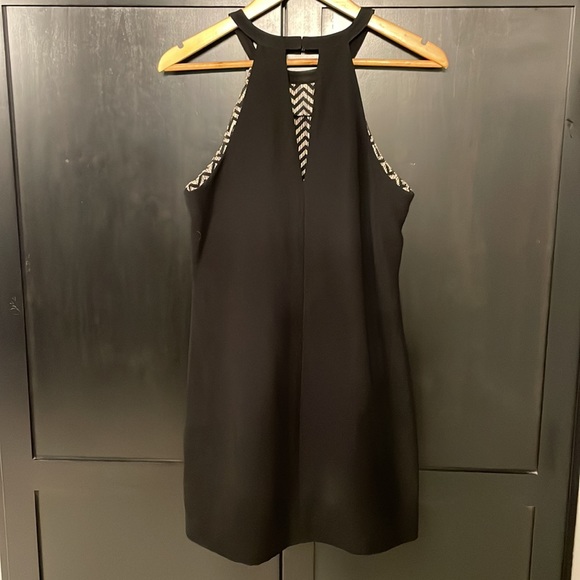 1 State halter mini dress with herringbone pattern New Year’s Eve - Picture 2 of 2